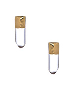 Janna Conner Gemstone Bullet Earrings